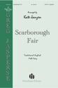 Scarborough Fair SSATB choral sheet music cover